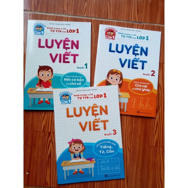 combo 3 quyển luyện viết