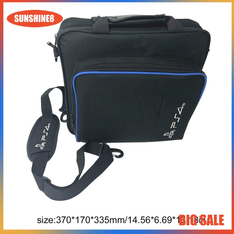 【SUN】Shock Proof Game Console Storage Bag Travel Handbag Shoulder Bag For PS-4