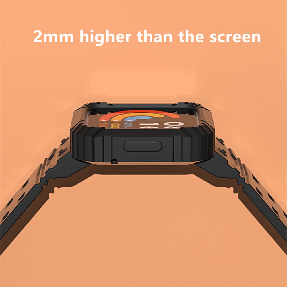 Dây Đeo Silicone Thay Thế Cho Đồng Hồ Thông Minh Xiaomi Redmi Watch 2 Lite