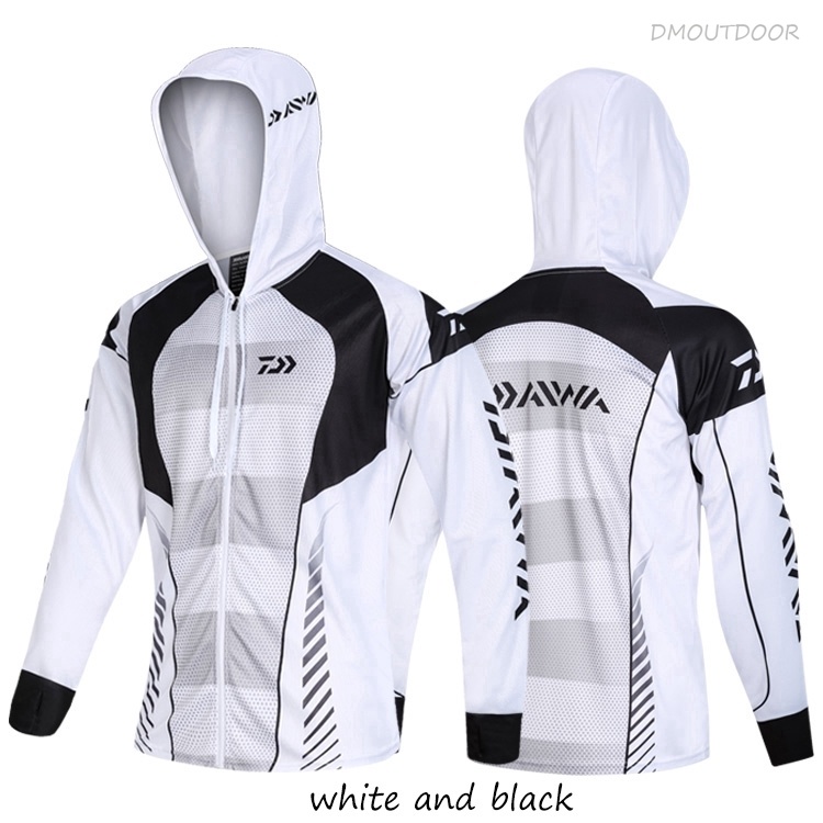 DAIWA Áo Khoác Câu Cá Dài Tay Chống Tia UV Nhanh Khô Phong Cách Mới Năm 2023 Size S-6XL