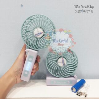QUẠT PIN SẠC CẦM TAY