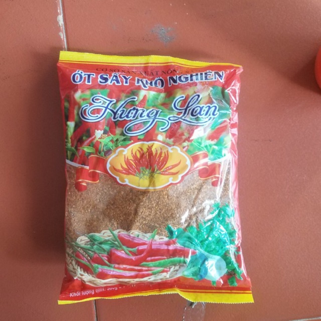 Bột ớt Hưng Lan Hàng Mịn, Cay 500g