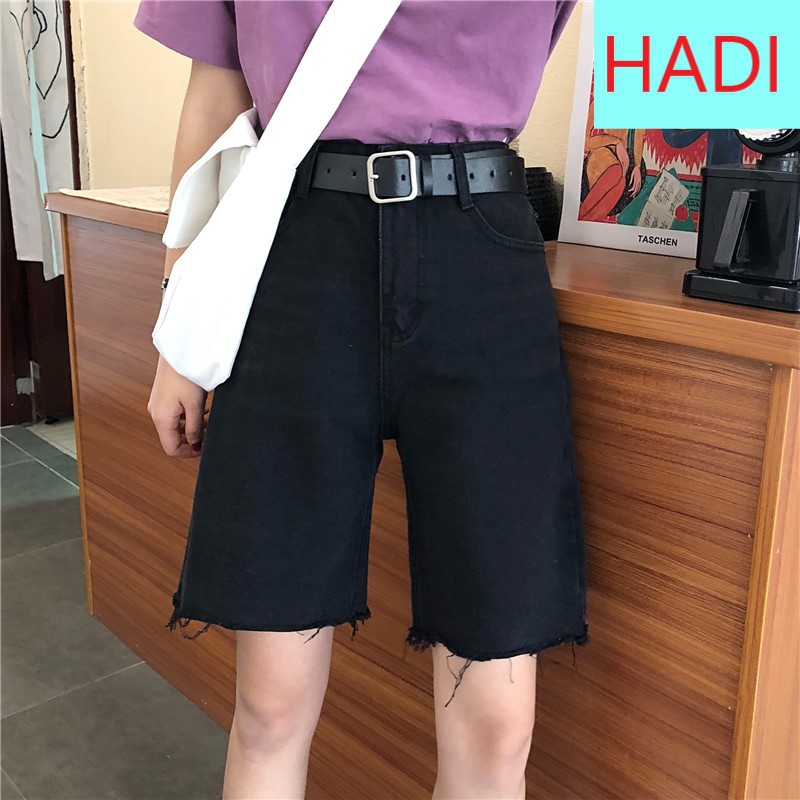 QUẦN JEAN NGỐ LỬNG NỮ LƯNG CAO MÀU ĐEN LAI TUA CAO CẤP HADI ĐỦ SIZE, FORM CỰC CHUẨN, VẢI SIÊU ĐẸP, HOT TREND MÙA HÈ