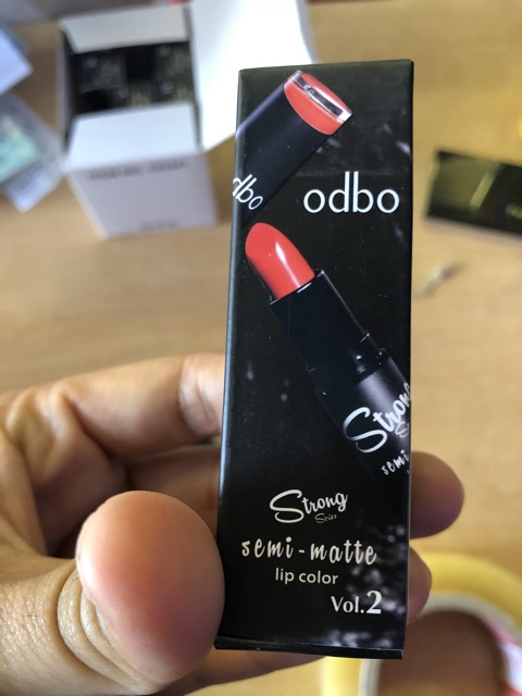 Son Odbo Strong Series Semi Matte Lip Color