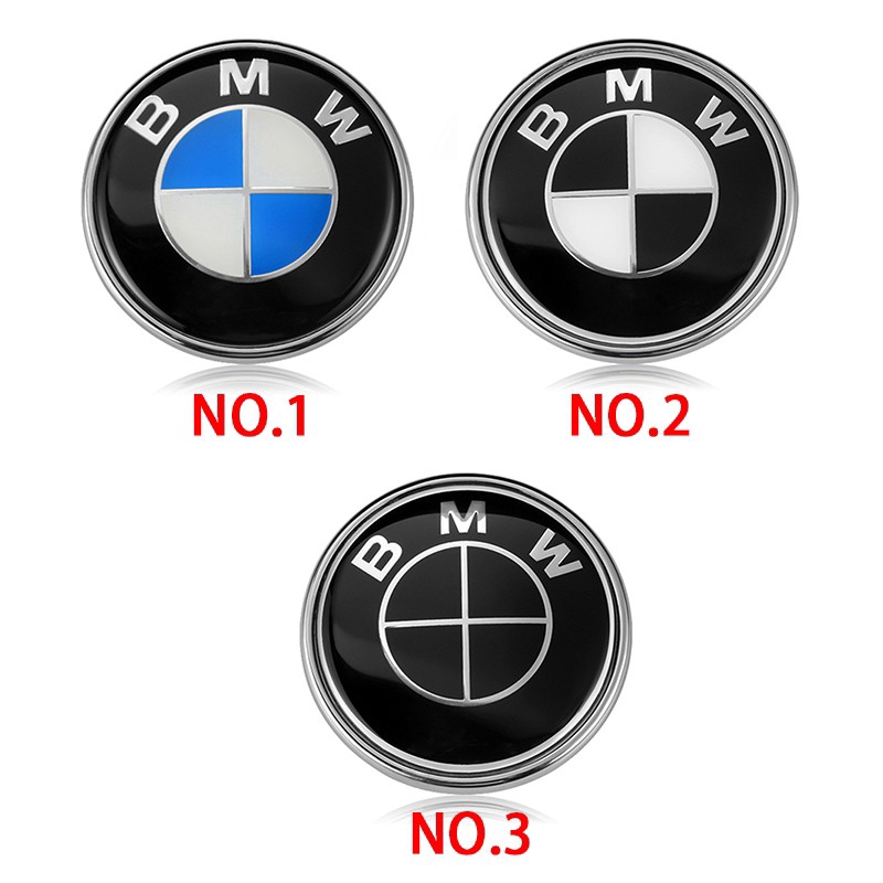 Miếng Dán Logo 82mm Cho Xe Bmw X1 X3 X5 X6 1 3 5 7 Series