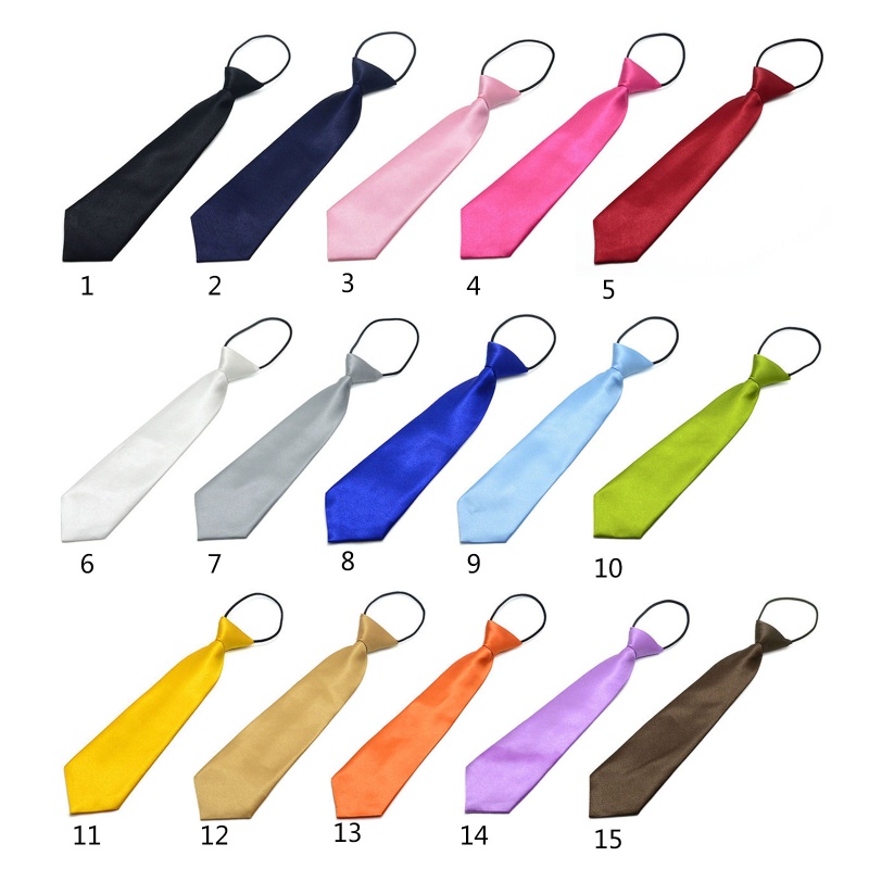 Cà Vạt Đồng Phục Co Giãn Thời Trang Cho Bé