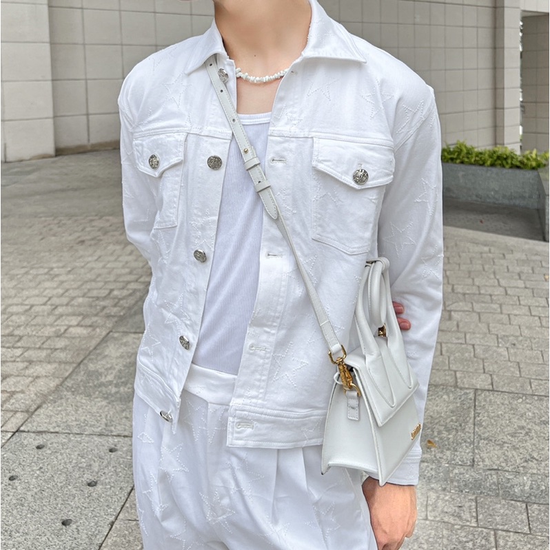Áo khoác Jeans hoạ tiết ngôi sao ẩn STARDOM