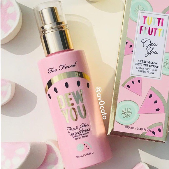 XỊT KHOÁNG TOO_FACED_DEW_YOU_FRESH_GLOW_SETTING_SPRAY 100ML NHẬP KHẨU CHÍNH HÃNG