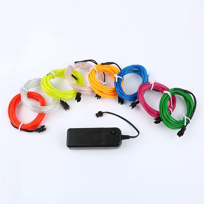 Dây Đèn Neon Phát Sáng Trang Trí Không Gian Tiệc