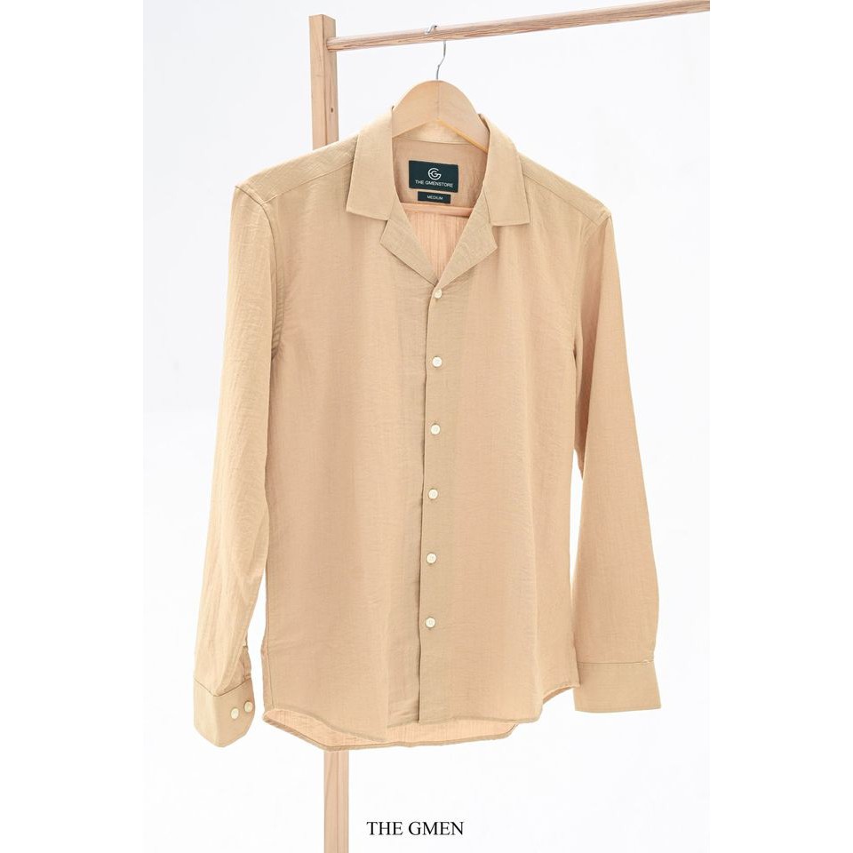 Sơ mi Linen cổ vest