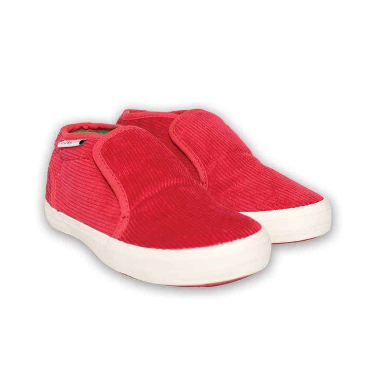 Giày Sneaker Cổ Cao Bé Trai D&amp;A B1201 đỏ