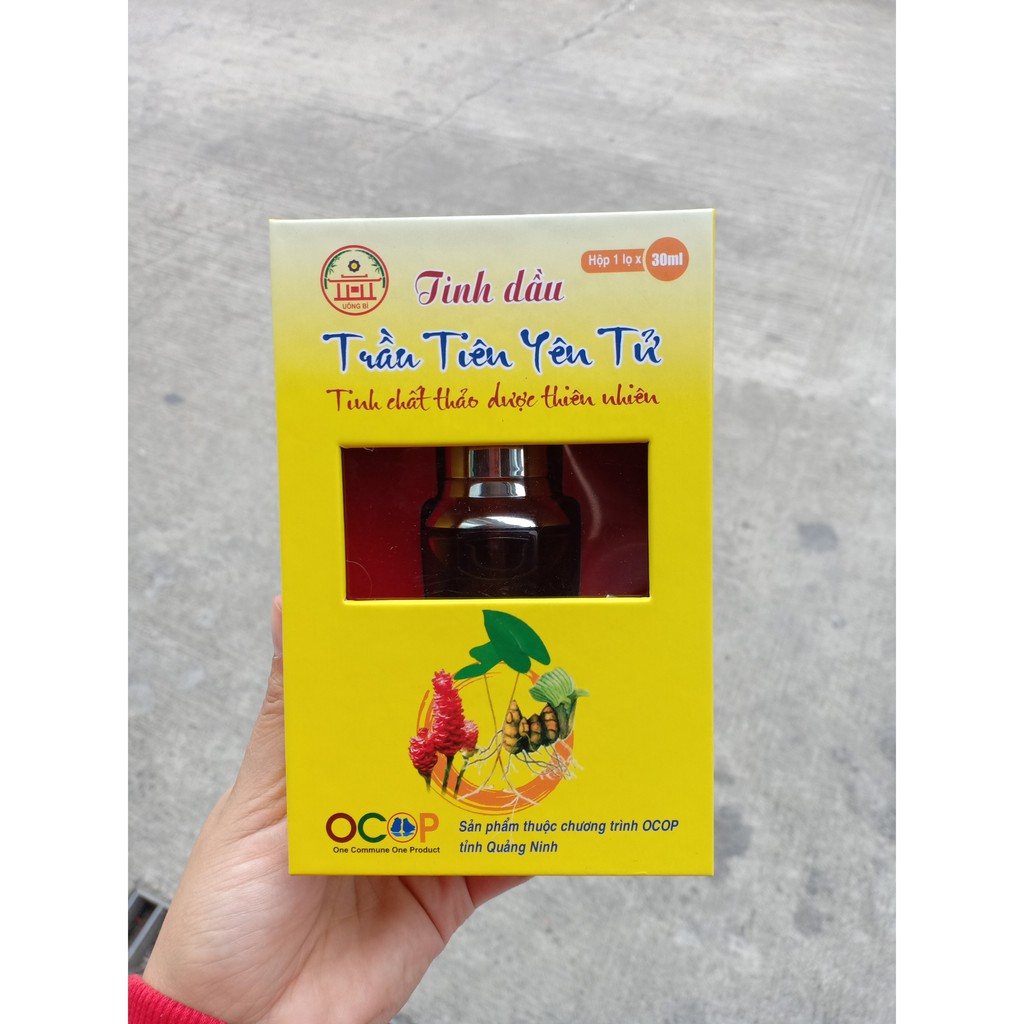 TINH DẦU TRẦU TIÊN YÊN TỬ - HỘP 30ML