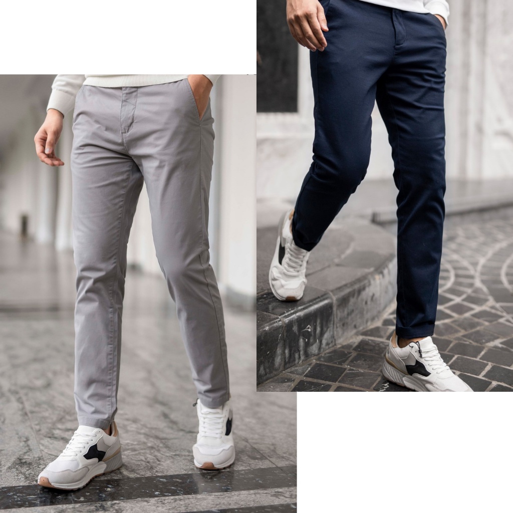 Quần Kaki Nam Ống Đứng GUSTA quần nam cao cấp dáng slimfit phong cách trẻ trung lịch lãm - KA02