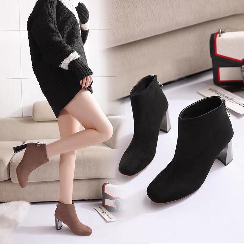 Boots Nữ Cao Cót Cổ - nguyền khánh huyền bn | BigBuy360 - bigbuy360.vn