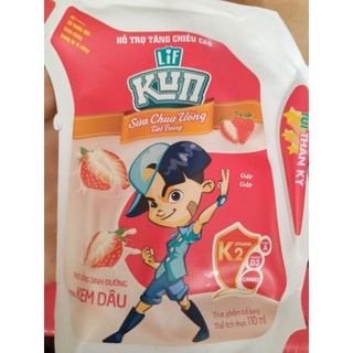 Sữa chua uống Kun vị dâu