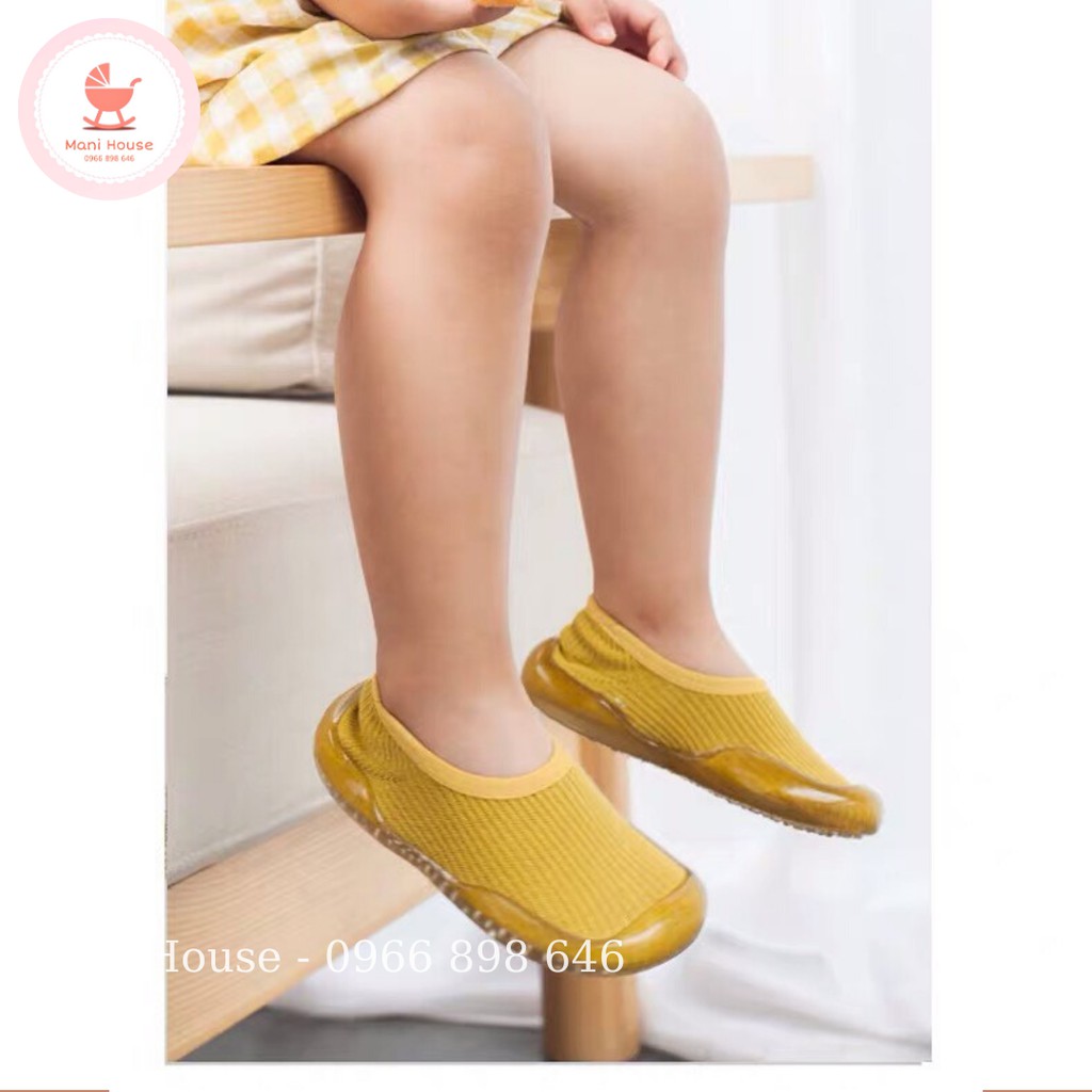 Giày bún tập đi hãng Nemo Baby cao cấp đế siêu mềm cho bé