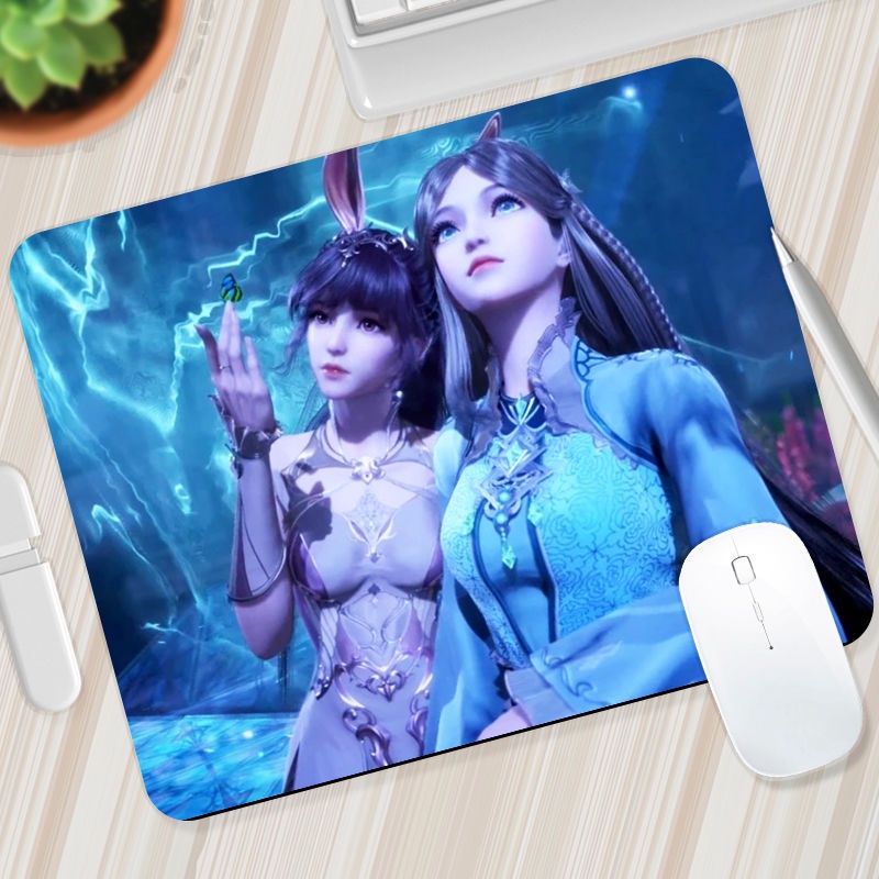 Douluo Tấm Lót Chuột Máy Tính Để Bàn Cỡ Nhỏ In Họa Tiết Hoạt Hình Cho Nam Và Nữ