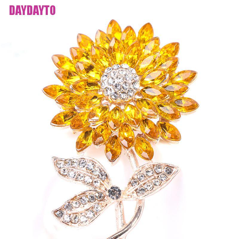 1 Ghim Cài Áo Hình Hoa Hướng Dương Dành Cho Nam Nữ