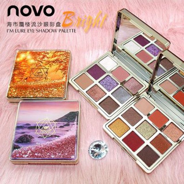 Bảng mắt 9 màu Novo Bright eye shadow