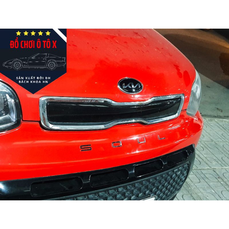 LOGO KIA SOUL mới 2021, decal LOGO KIA