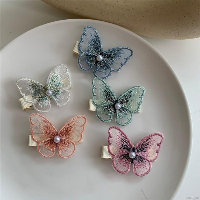 Kẹp Tóc Nơ Hoạt Hình Dễ Thương Cho Bé Gái