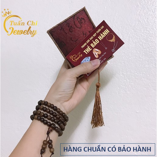 Vòng Tay Trầm Hương 💥 HÀNG CHUẨN💥 Chuỗi Tràng Hạt 108 hạt- Trầm Tốc Hương Tự Nhiên, Tặng Kèm Hộp Gấm Sang Trọng