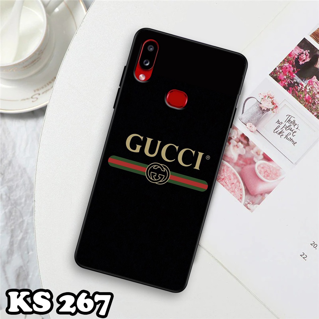 Ốp lưng Samsung A10 - Samsung A10s - Ốp in hình ＧＵＣＣＩcực sang trọng - Lưng nhám viền TPU