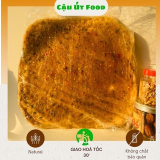 Bánh tráng phơi sương dẻo cay tây ninh 1kg , bánh tráng hành ớt siêu cay, ăn vặt cậu út food