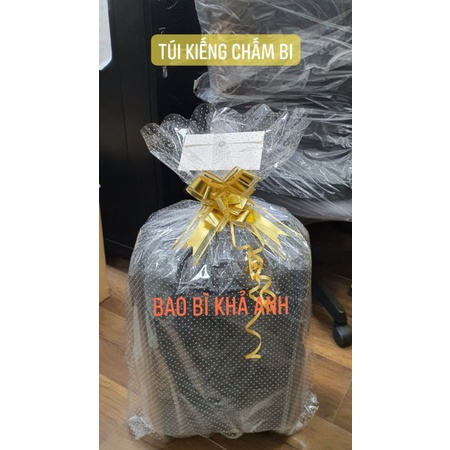 Túi kiếng gói quà TẾT Túi bọc quà 2023 trong suốt , hoa văn , chấm bi Size 30x40 40x6cm 50x70cm 60x80 70x100cm