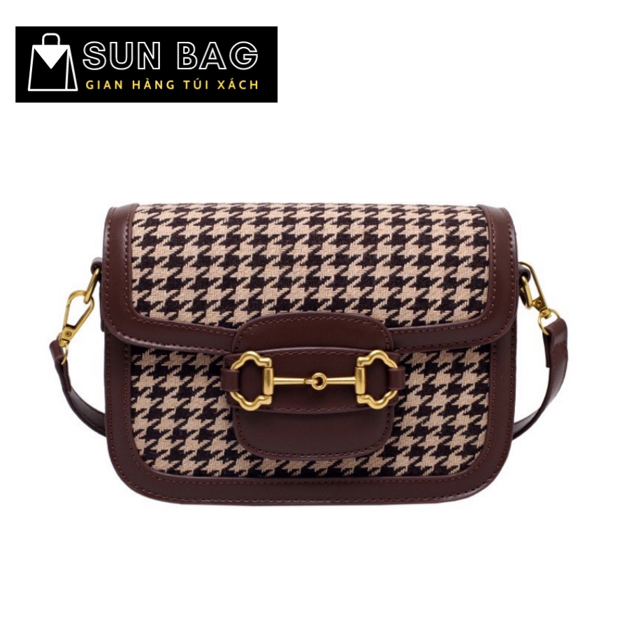 Túi xách nữ đeo chéo, đeo vai, kẹp nách đi chơi, đi làm,, da đẹp, thời trang cao cấp size 22cm SB118