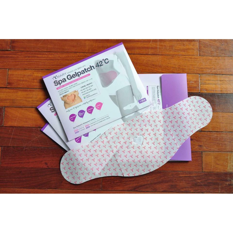 Miếng Dán Tan Mỡ Bụng Spa Gel Patch 42°C Hàn Quốc