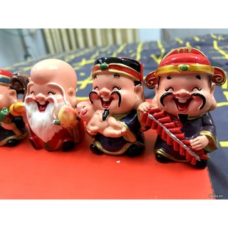 BỘ TƯỢNG 5 ÔNG THẦN TÀI