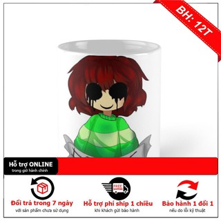 HÀNG ĐẸP Cốc Sứ In Hình -Undertale-Chara xóa-HT54-2020-631