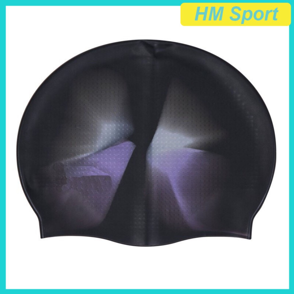 Mũ bơi silicon chống ướt tóc thể thao nam, phụ kiện nón bơi nữ cho bé thời trang rẻ đẹp - HM