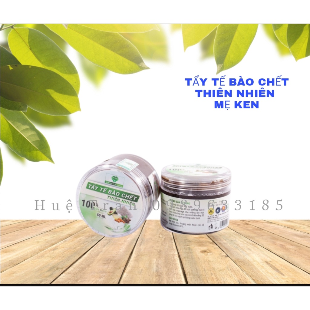Tẩy tế bào chết face mẹ ken thiên nhiên 100%