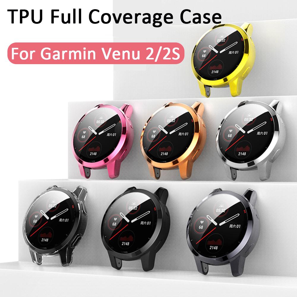 BTLIMER Ốp Bảo Vệ Toàn Màn Hình Dùng Cho Garmin Venu 2 / 2S Vivoactive 4 / 4S
