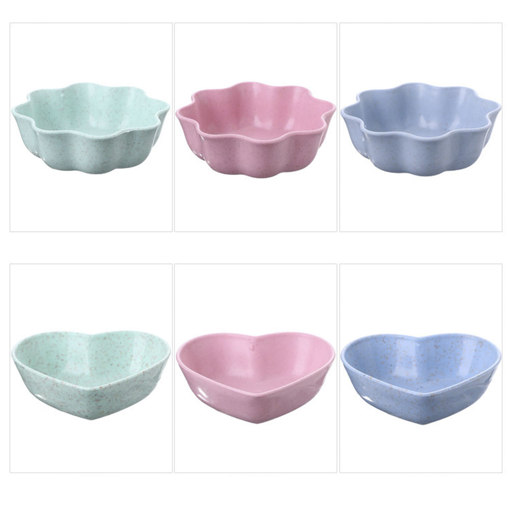 Cod Qipin Simple Mini Seasoning Dish Vinegar Kitchen Heart Shaped Condiments Small Plate Tableware