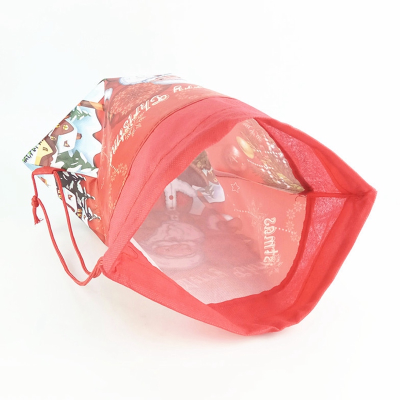 Túi Dây Rút Đựng Quà Giáng Sinh Dễ Thương