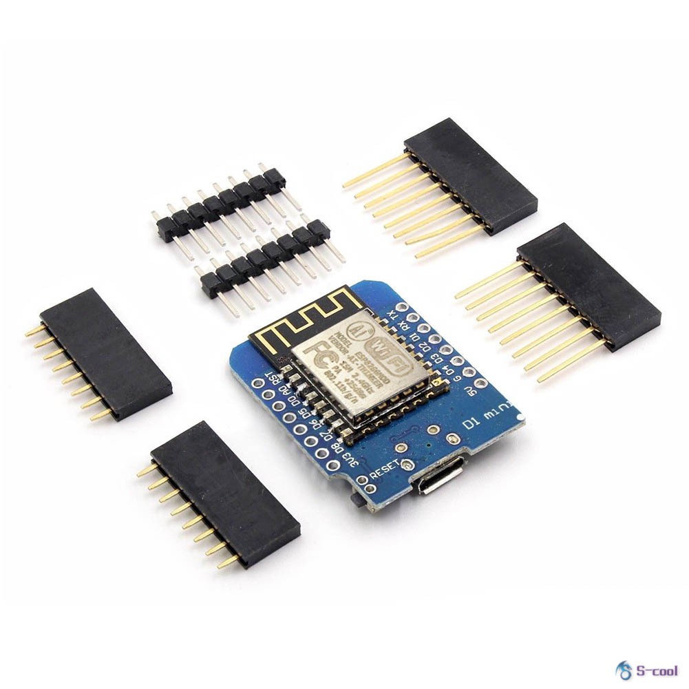 Bộ bo mạch wifi D1 MINI - ESP8266 ESP12 NodeMcu Dev-Kit kèm 2 phụ kiện dành cho mạch Arduino