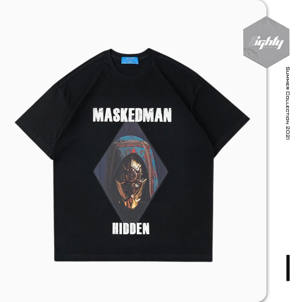 Áo Phông Nam Nữ Cao Cấp, Áo Thun In Hình Trước Ngực, Chất Liệu Cotton MASKEDMAN by 8IGHTYSTU 2021 | BigBuy360 - bigbuy360.vn