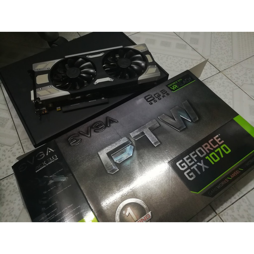 Card màn hình EVGA GeForce GTX 1070 FTW GAMING