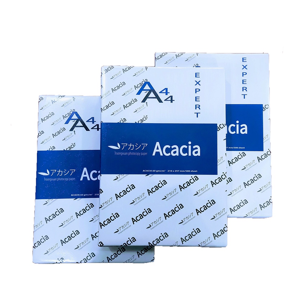 Giấy A4 500 tờ Acacia định lượng 60gsm