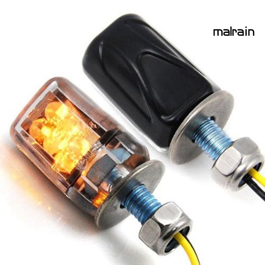 Set 4 Đèn Xi Nhan Mini 12v Chuyên Dụng Cho Xe Mô Tô / Xe Hơi