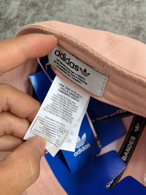 Nón ADD Trefoil Baseball Big Logo Pink