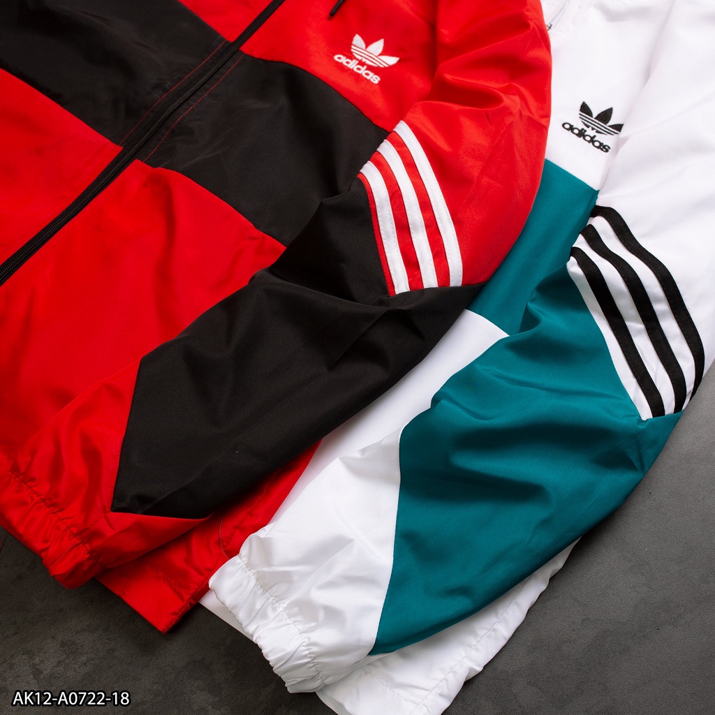 Áo khoác ADIDAS 2 vải gió 2 lớp AK12 - áo khoác nam VNXK