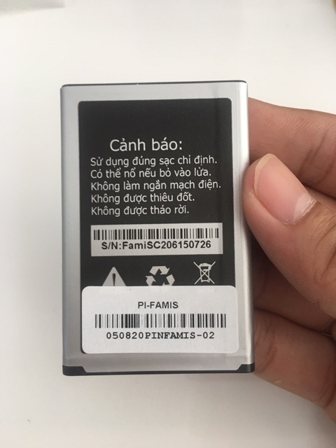 Pin Masstel  IZI25 / Fami S / Fami 12 / izi220  / Fami 5 / Fami 12 4G   chính hãng mới 100%