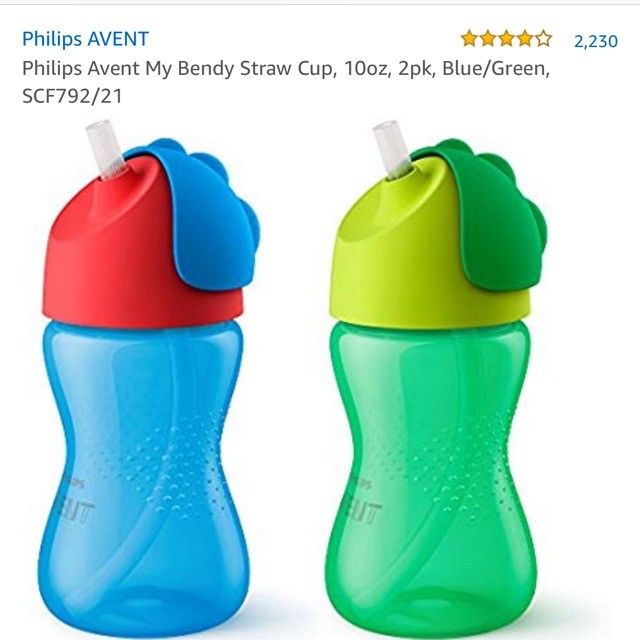  Bình tập uống nước Philips Avent 300ml cho bé từ 12 tháng