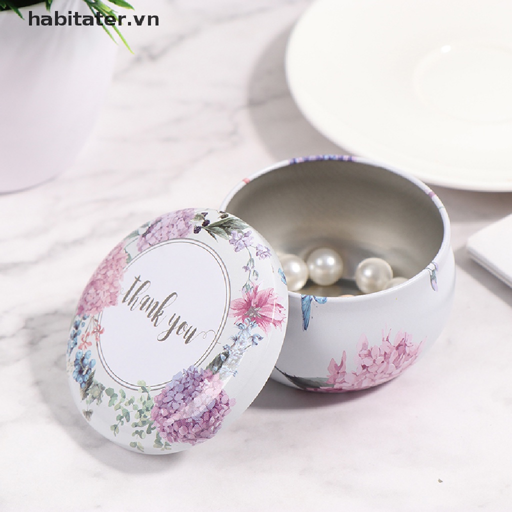 Hộp Thiếc Đựng Bánh Kẹo Hình Trống Cá Tính 2.2OZ