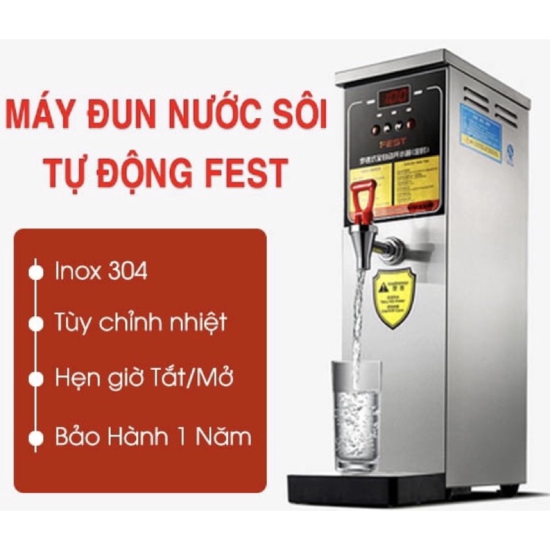 Cây đun nước tự động cấp nước Fest RC 10 - Hàng Nhập Khẩu Bảo Hành 12 Tháng