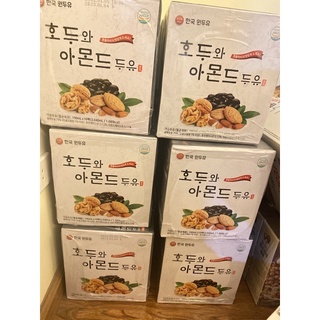 1 Thùng Sữa Óc chó hạnh Nhân Hàn Quốc (16 hộp 190ml)